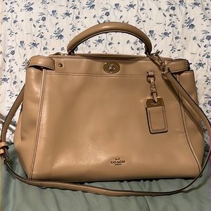 Coach - Leather Satchel.